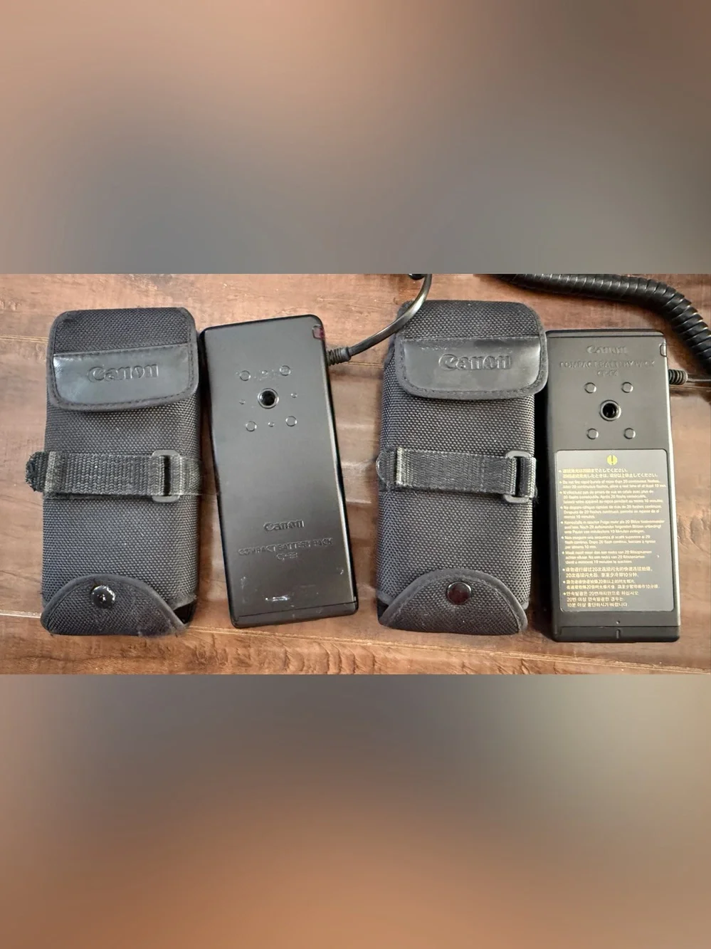 2 Canon battery Pack: CPE3 and CPE4